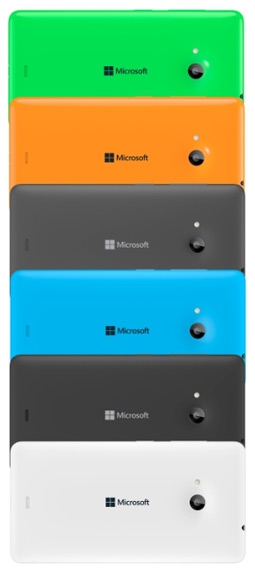 Microsoft Lumia 535 крышки разными цветами