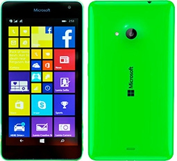 Microsoft Lumia 535 меню и крышка