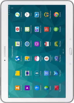 Samsung Galaxy Tab S 10.5 SM-T805 меню