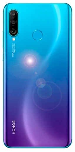 Huawei Honor 20s вид сзади