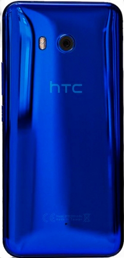 HTC U11 вид сзади