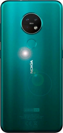 Nokia 7.2 вид сзади