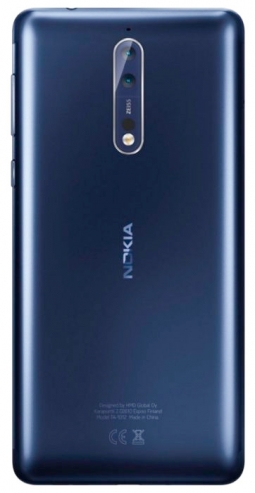 Nokia 8 вид сзади