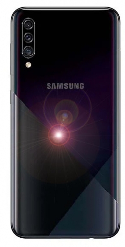 Samsung Galaxy A30s вид сзади