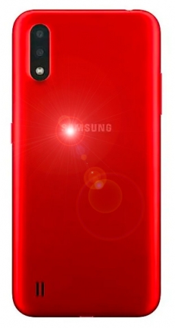 Samsung Galaxy A01 вид сзади
