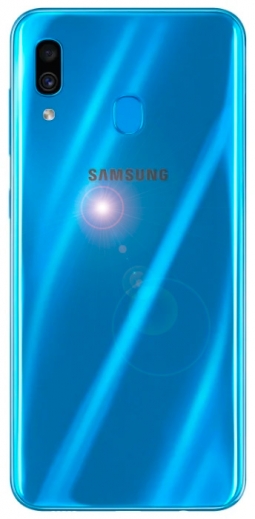 Samsung Galaxy A30 вид сзади