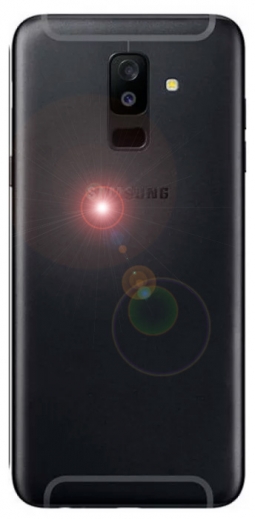 Samsung Galaxy A6 Plus 2018 вид сзади