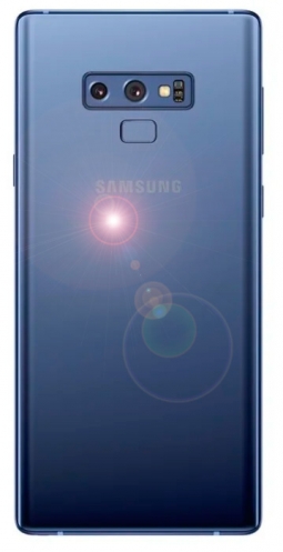 Samsung Galaxy Note 9 вид сзади