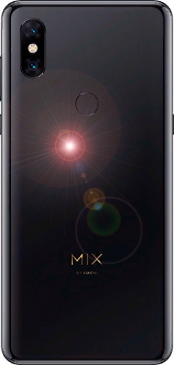 Xiaomi Mi Mix 3 вид сзади