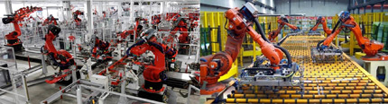 роботизированная фабрика в китае
