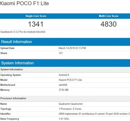 Poco F1 Lite