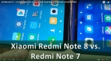 Плашка видеосравнения в котором участвует Xiaomi Redmi Note 8