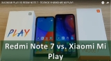 Плашка видеосравнения в котором участвует Xiaomi Mi Play