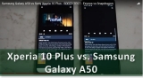 Плашка видеосравнения в котором участвует Sony 10 Plus