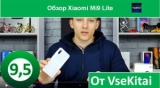 Плашка видео обзора 3 Xiaomi Mi 9 Lite