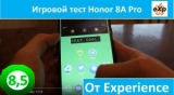 Плашка видео обзора 4 Huawei Honor 8A Pro