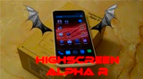 Плашка видео обзора 1 Highscreen Alpha R