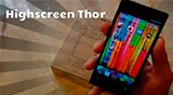 Плашка видео обзора 1 Highscreen Thor