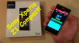 Плашка видео обзора 1 Sony Xperia Z1 Compact