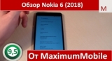 Плашка видео обзора 6 Nokia 6 (2018)